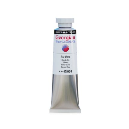 GEORGIAN WATER MIXABLE OIL COLOUR 37ML ZINC WHITE