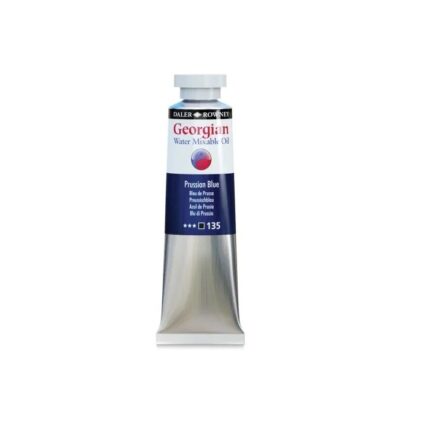GEORGIAN WATER MIXABLE OIL COLOUR 37ML PRUSSIAN BLUE