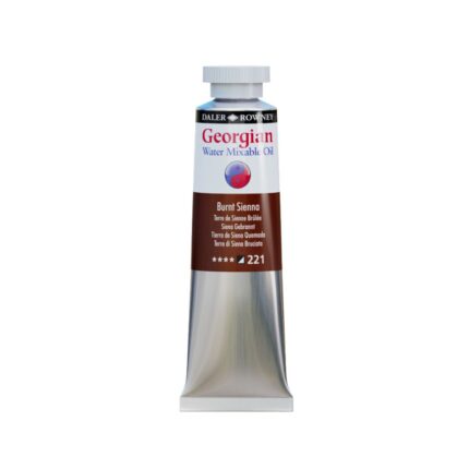GEORGIAN WATER MIXABLE OIL COLOUR 37ML BURNT SIENNA