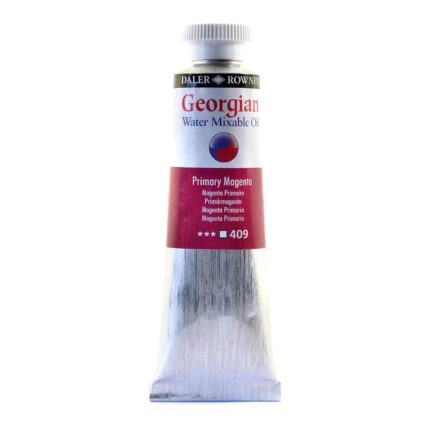 DALER ROWNEY GEORGIAN WATER MIXABLE OIL COLOUR 37ML PRIMARY MAGENTA