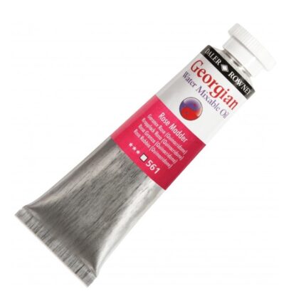 DALER ROWNEY GEORGIAN WATER MIXABLE OIL COLOUR 37ML ROSE MADDER