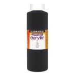 DALER ROWNEY GRADUATE ACRYLIC PAINT 1LT BLACK