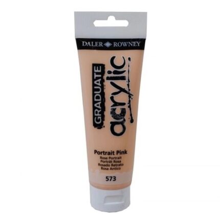 GRADUATE ACRYLIC 120ML PEACH PINK