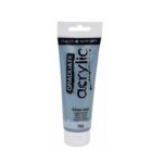 DALER ROWNEY GRADUATE ACRYLIC PAINT 120ML SILVER [IMIT]