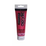 DALER ROWNEY GRADUATE ACRYLIC PAINT 120ML METALLIC RED