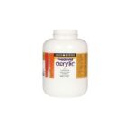 DALER ROWNEY GRADUATE ACRYLIC PAINT 2.25LT TITANIUM WHITE