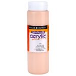DALER ROWNEY GRADUATE ACRYLIC PAINT 500ML PEACH PINK