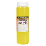 DALER ROWNEY GRADUATE ACRYLIC PAINT 500ML PRIMARY YELLOW