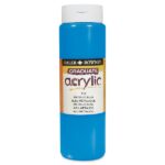 DALER ROWNEY GRADUATE ACRYLIC PAINT 500ML METALLIC BLUE