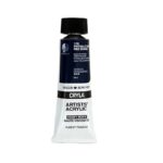 DALER ROWNEY CRYLA ARTISTS ACRYLIC PAINT 75ML [SERIES B] PHTHALO BLUE [RED SHADE]