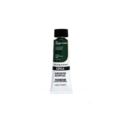 DALER ROWNEY CRYLA ARTISTS ACRYLIC PAINT 75ML [SERIES A] HOOKERS GREEN