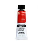 DALER ROWNEY CRYLA ARTISTS ACRYLIC PAINT 75ML [SERIES D] CADMIUM RED