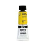 DALER ROWNEY CRYLA ARTISTS ACRYLIC PAINT 75ML [SERIES C] CADMIUM YELLOW PALE