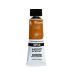 DALER ROWNEY CRYLA ARTISTS ACRYLIC PAINT 75ML [SERIES A] YELLOW OCHRE