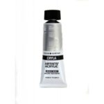 DALER ROWNEY CRYLA ARTISTS ACRYLIC PAINT 75ML [SERIES D] SILVER [IMIT]