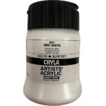 DALER ROWNEY CRYLA ARTISTS ACRYLIC PAINT 250ML [SERIES A] ZINC WHITE