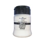 DALER ROWNEY CRYLA ARTISTS ACRYLIC PAINT 250ML [SERIES A] TITANIUM WHITE
