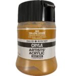 DALER ROWNEY CRYLA ARTISTS ACRYLIC PAINT 250ML [SERIES A] YELLOW OCHRE