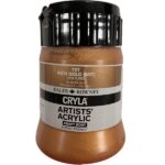 DALER ROWNEY CRYLA ARTISTS ACRYLIC PAINT 250ML [SERIES C] RICH GOLD [IMIT]