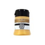 DALER ROWNEY CRYLA ARTISTS ACRYLIC PAINT 250ML [SERIES C] PALE GOLD [IMIT]