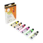 DALER ROWNEY SIMPLY ACRYLIC PAINT SET 6X12ML NEON+GLOW - Image 2