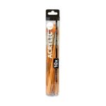 DALER ROWNEY SIMPLY GOLD TAKLON BRUSH SET [SH] 10PCS TUBE