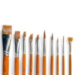 DALER ROWNEY SIMPLY GOLD TAKLON BRUSH SET [SH] 10PCS TUBE - Image 2