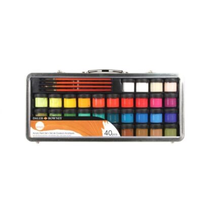 SIMPLY ACRYLIC PAINT SET 40PCS