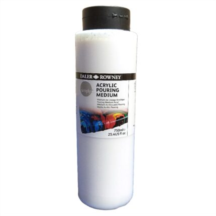 750ML DALER ROWNEY SIMPLY ACRYLIC POURING MEDIUM