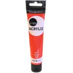 DALER ROWNEY SIMPLY ACRYLIC PAINT 75ML SCARLET
