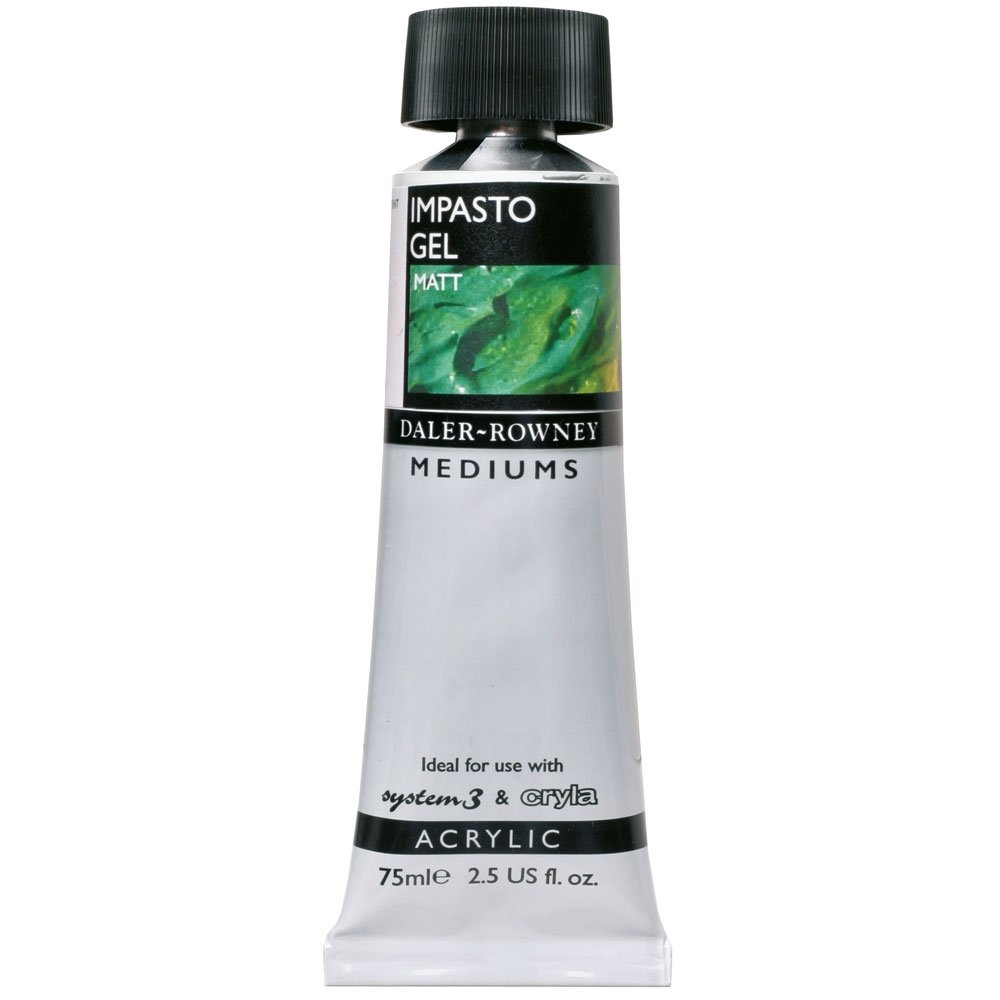128075116.jpg 75ML DALER ROWNEY IMPASTO GEL MATT ACRYLIC MEDIUM - Image 1
