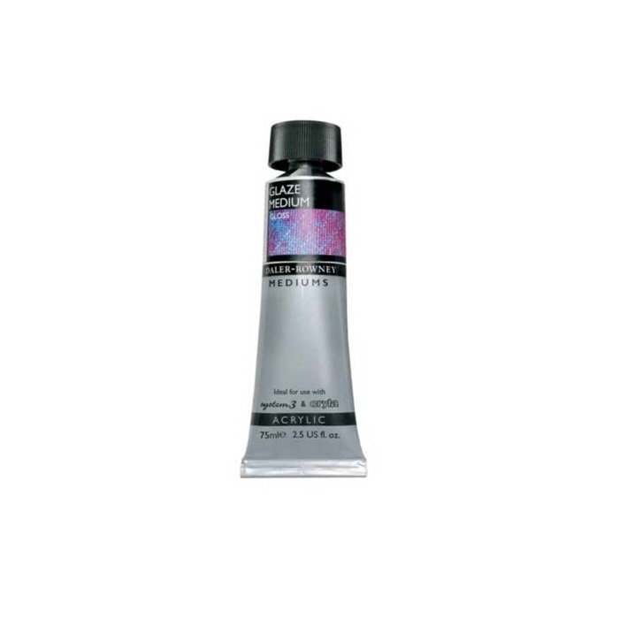 128075119.jpg 75ML DALER ROWNEY GLAZE ACRYLIC MEDIUM GLOSS - Image 1