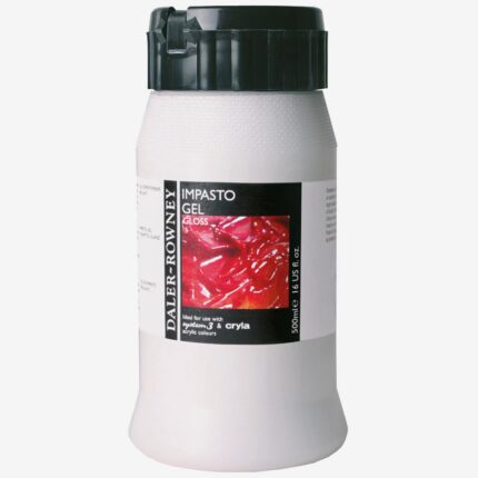 500ML DALER ROWNEY IMPASTO GEL GLOSS ACRYLIC MEDIUM