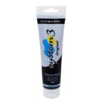 DALER ROWNEY SYSTEM3 ACRYLIC PAINT 150ML PROCESS BLACK