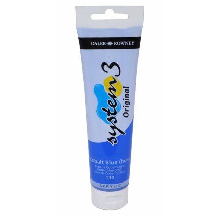 DALER ROWNEY SYSTEM3 ACRYLIC PAINT 150ML COBALT BLUE [HUE]