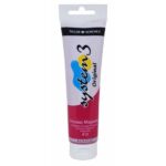 DALER ROWNEY SYSTEM3 ACRYLIC PAINT 150ML PROCESS MAGENTA