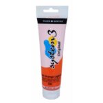 DALER ROWNEY SYSTEM3 ACRYLIC PAINT 150ML CADMIUM ORANGE LIGHT [HUE]