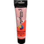 DALER ROWNEY SYSTEM3 ACRYLIC PAINT 150ML FLUORESCENT ORANGE