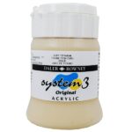 DALER ROWNEY SYSTEM3 ACRYLIC PAINT 250ML BUFF TITANIUM