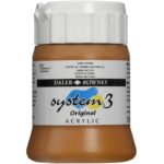 DALER ROWNEY SYSTEM3 ACRYLIC PAINT 250ML RAW SIENNA