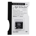 DALER ROWNEY ARTISTS WATERCOLOUR HP [SERIES A] IVORY BLACK