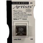 DALER ROWNEY ARTISTS WATERCOLOUR HP [SERIES A] LAMP BLACK