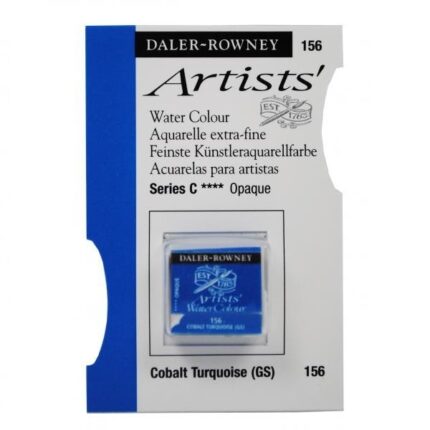 DALER ROWNEY ARTISTS WATERCOLOUR HP [SERIES C] COBALT TURQUOISE [GREEN SHADE]