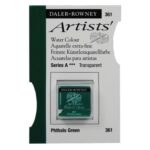 DALER ROWNEY ARTISTS WATERCOLOUR HP [SERIES A] PHTHALO GREEN