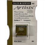 ARTISTS WATERCOLOUR HP OLIVE GREEN A