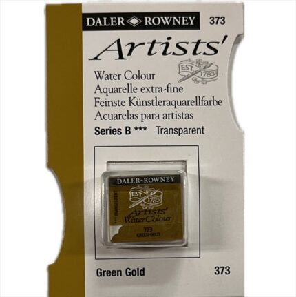 ARTISTS WATERCOLOUR HP GREEN GOLD B