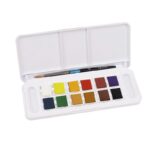 DALER ROWNEY AQUAFINE WATERCOLOUR PAINT 12HP TRAVEL SET - Image 2