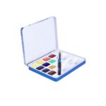 DALER ROWNEY AQUAFINE WATERCOLOUR PAINT 10HP MINI TRAVEL TIN SET - Image 2