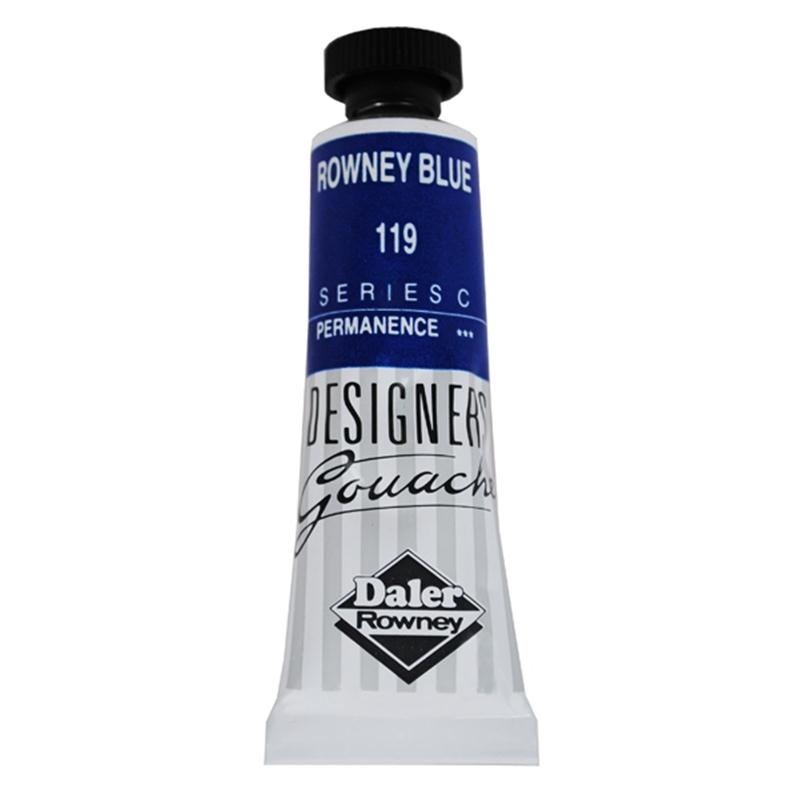 136005119.jpg DALER ROWNEY DESIGNERS GOUACHE PAINT 15ML ROWNEY BLUE - Image 1