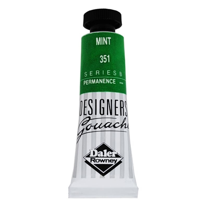 136005351.jpg DALER ROWNEY DESIGNERS GOUACHE PAINT 15ML MINT - Image 1